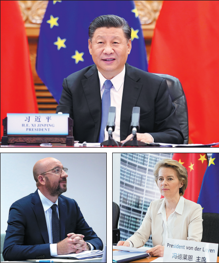 Xi: China, EU should take ties to higher level
