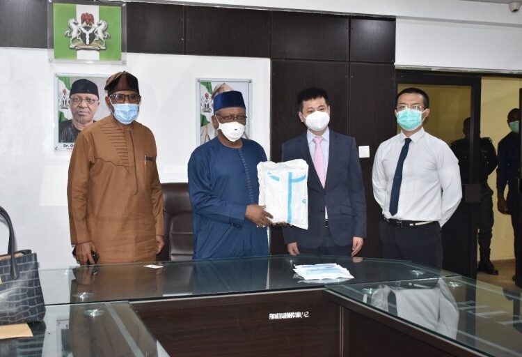 COVID-19: China Chamber Of Commerce In Nigeria Donates PPEs To Ministry Of Health