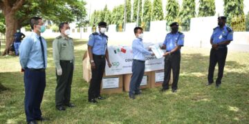 Covid-19: NPF Receives PPES From The China General Chamber Of Commerce In Nigeria