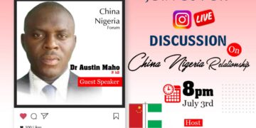 Dr. Maho to speak on Nigeria-China relationship