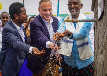 Chinese-funded water cellars bring water and health to Ethiopian people in water-deficient areas