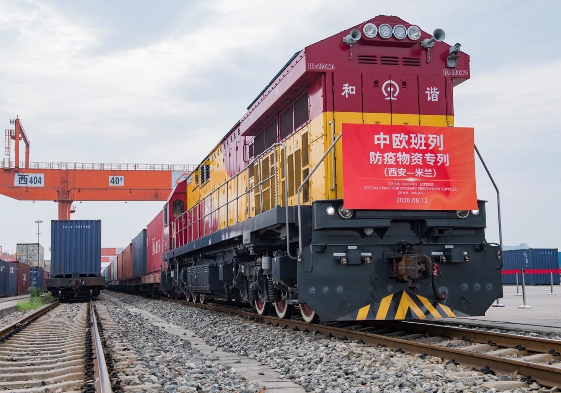 China-Europe freight services contribute to global intermodal transport