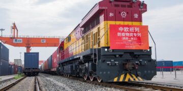 China-Europe freight services contribute to global intermodal transport