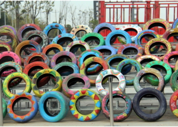 China turns waste tires from “black pollution” to “black gold”