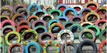 China turns waste tires from “black pollution” to “black gold”