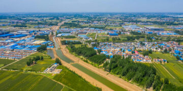 Chinese village suffering from pollution caused by plastic waste processing becomes beautifulagain