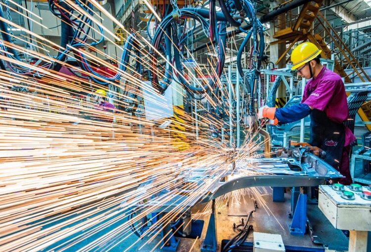 Multiple major economic indexes of China seepositive growth in August
