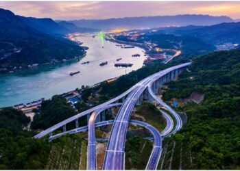 Expressway construction reveals China’s rapid development