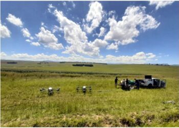 Chinese commercial drones favored by South African farmers