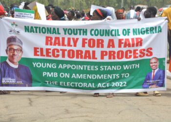 NYCN stage peaceful protest against exclusion of political appointees, urges NASS to wade in