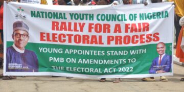 NYCN stage peaceful protest against exclusion of political appointees, urges NASS to wade in