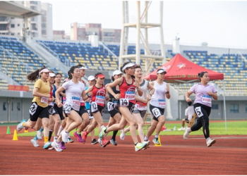 Fujian’s Pingtan moves public track & field competition to beach