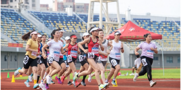 Fujian’s Pingtan moves public track & field competition to beach