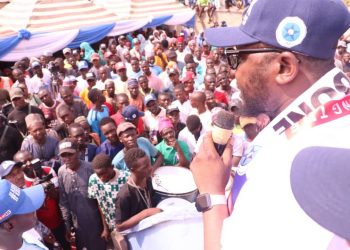 February Election : A. A. Reps. Candidate Hon Abdulaziz SK flags off campaign, distributes cars, motorcycles, sewing machines, generators worth millions of naira.