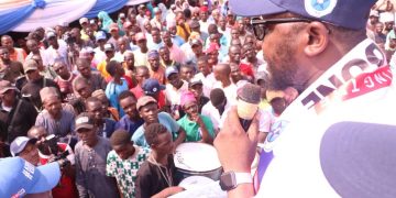 February Election : A. A. Reps. Candidate Hon Abdulaziz SK flags off campaign, distributes cars, motorcycles, sewing machines, generators worth millions of naira.