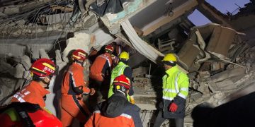 Chinese rescue teams assisting quake-hit areas in Türkiye
