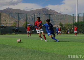 Tibet autonomous region strives for better development of soccer among students