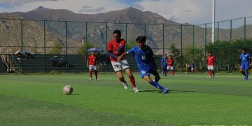 Tibet autonomous region strives for better development of soccer among students