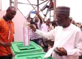 Nasarawa Speaker, First Class Monarch Ohimege Opanda cast vote in Umaisha hail INEC on early arrival of materials
