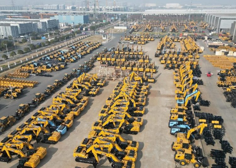 Chinese excavators welcomed in global market