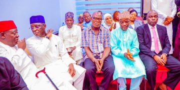 Governor Sule, Dr. Akabe, and APC Chairman Welcome Newly Elected Nasarawa Speaker Balarabe Abdullahi and Deputy to Government House Lafia