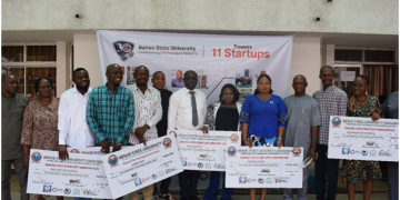THE CENTRE FOR FOOD TECHNOLOGY AND RESEARCH, BENUE STATE UNIVERSITY (CEFTER-BSU) PRESENTSSTARTUP GRANTS TO 12 ENTREPRENURES