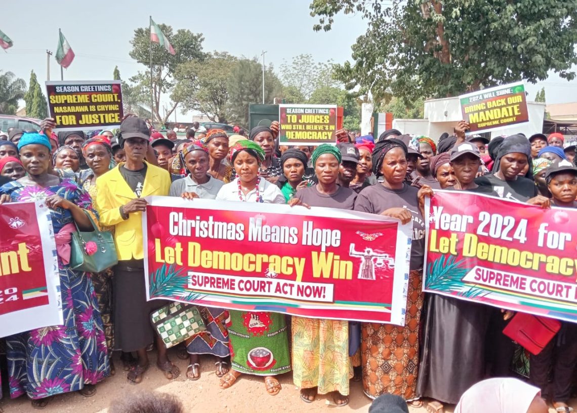 Nasarawa Women’s Cry for Justice: Supreme Court Urged to Restore Stolen Mandate “