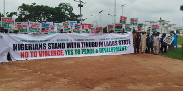 Pro-Tinubu Rallies Shutdown Abuja, Lagos