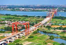 Highway-railway bridge in China Jiangxi boosts regional development