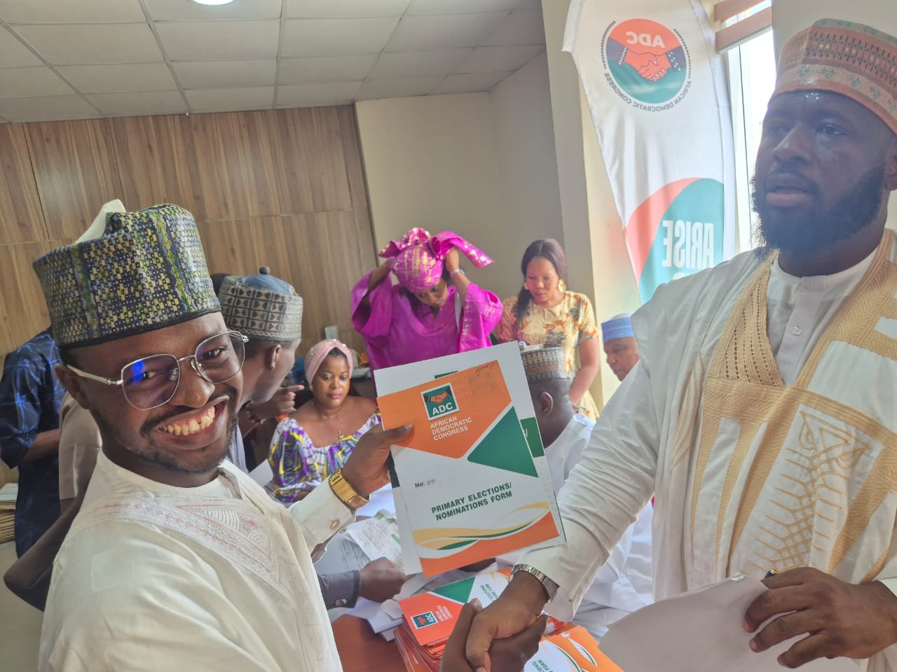 Yawutama Emmanuel Amaza Picks ADC Nomination Form