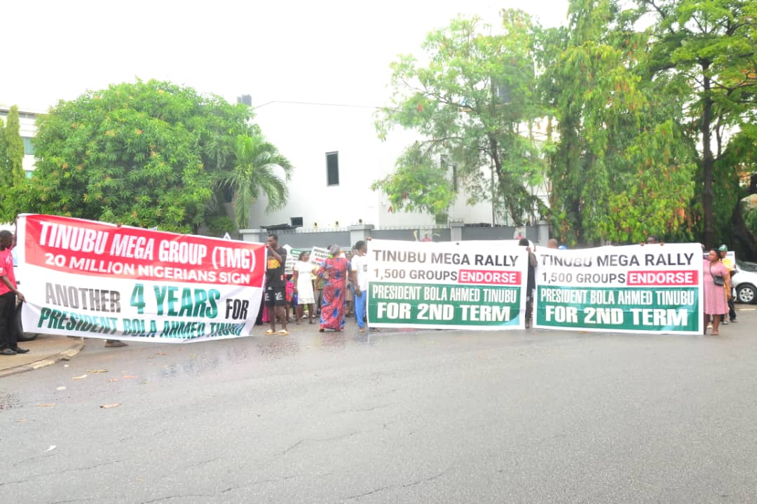 2027: CSOs hold massive rally in Tinubu’s support
