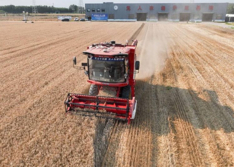 Technology transforms farming across China’s fields