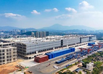 Smart construction turns old rail yard into modern logistics hub