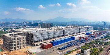 Smart construction turns old rail yard into modern logistics hub