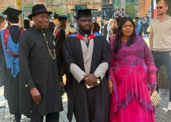 Goodluck Jonathan’s Family Celebrates Son’s Graduation in UK