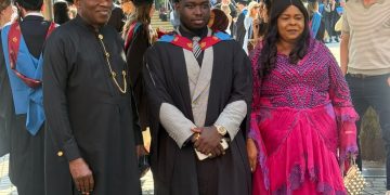 Goodluck Jonathan’s Family Celebrates Son’s Graduation in UK