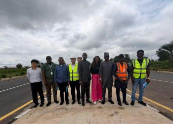 Delegation of the Federal Ministry of Finance commended the progress and quality of the Construction of Lafia Bypass and Dualization of 9th Mile (Enugu) – Otukpo – Makurdi Road Project
