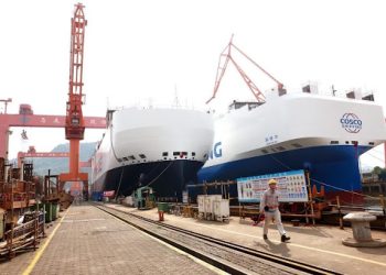 China strengthens its global leadership in shipbuilding